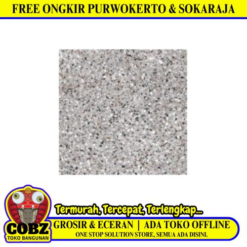 40 CM x 40 CM / ASIA OMEGA Keramik Lantai Teras Garasi Matte Grey Dus