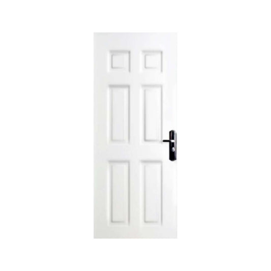 4 CM x 80 CM x 200 CM / FORTRESS METAL 80.01 SINGLE DOOR Pintu Baja White Set