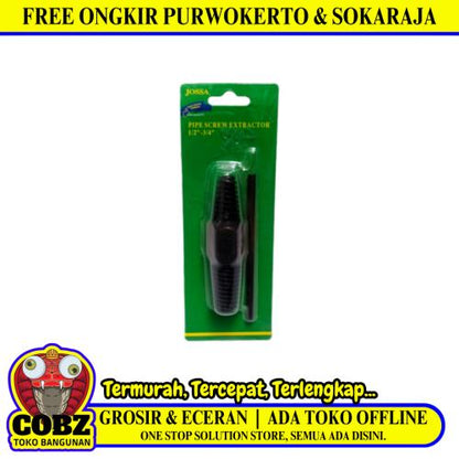 1/2 IN - 3/4 IN / JOSSA Alat Pembuka Cabut Kran Pipa Patah Rusak Pecah