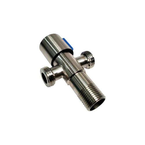 1/2 IN / MDN Stop Kran Air Cabang Tee Shower Kloset Stainless