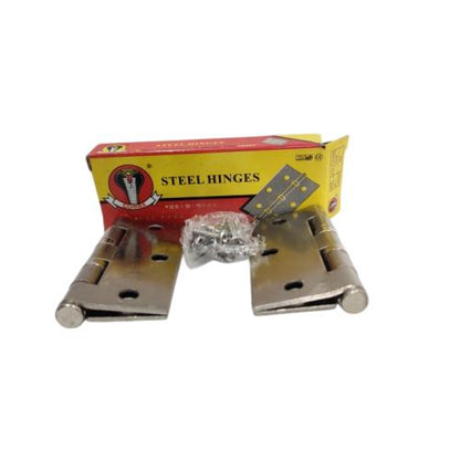 3 IN / COBRA Engsel Kupu Kupu Pintu Jendela Hinge Stainless Set