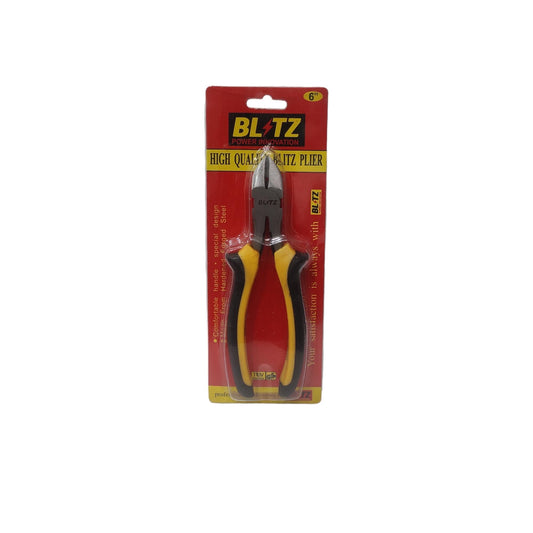 6 IN / BLITZ Tang Potong Kawat Kabel Diagonal Cutting Pliers