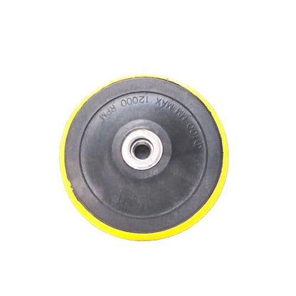 4 IN / GOOD Tatakan Dudukan Gerinda Tangan Amplas Velcrow Bulat