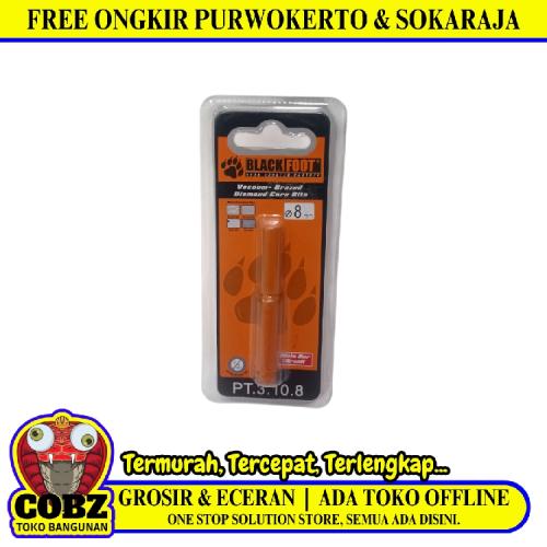 8 MM / BLACKFOOT Granite Drill Bits Mata Bor Beton Tembok Dinding Granit