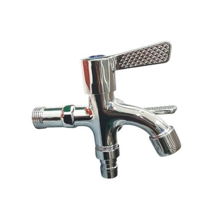 1/2 IN / ONDA K-101 Kran Air Cabang Double Shower Mesin Cuci Stainless