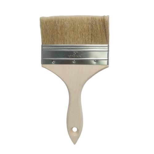 5 IN / CPT NATIONAL Kuas Cat Tembok Kayu Besi Air Acyrlic Paint Brush