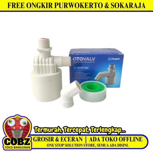 1/2 INCH /PENGUIN Pelampung Otomatis Torrent Water Level Control Stop Kran Set