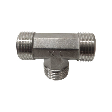 1/2 IN / TM  01 Tee Drat Luar Valve Tee Fitting Pipa Stainless