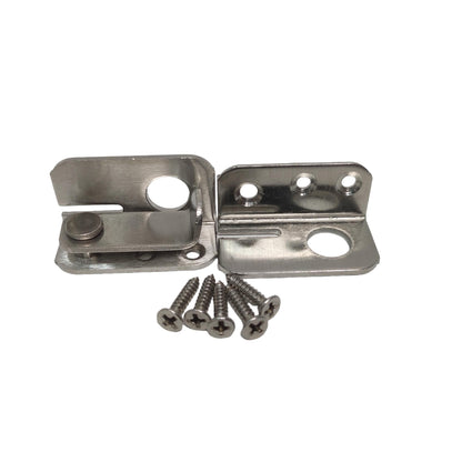 SOLIGEN Grendel Pintu Geser Sliding Door Lurus Stainless Set