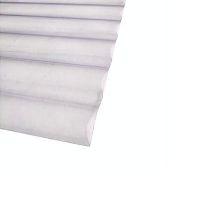 0.75 MM X 80 CM X 300 CM / LASERPLAST Seng Gelombang UV Transparan Lembar