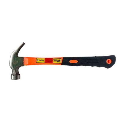 12 OZ / WOLF Palu Martil Kambing Tanduk Congkel Paku Gagang Karet