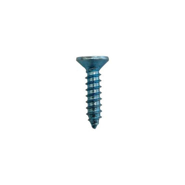 #8 X 3/4 INCH /  TM Sekrup FH Kepala Rata Plus Putih Biji