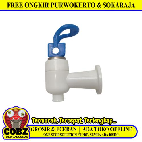 5/8 IN / COBZ Kran Dispenser Guci Drat Dalam Air Dingin Cold Biru