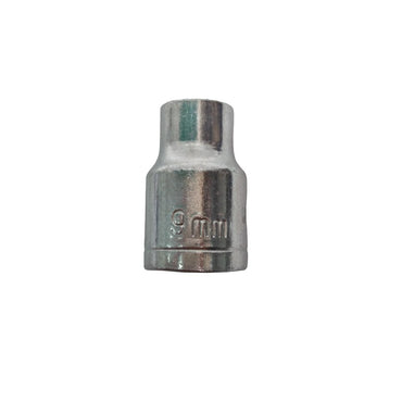 6 PT x 1/2 IN x 9 MM / TM Mata Kunci Sok Shock Socket Chrome