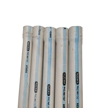 1 1/2 IN x 400 CM / RUCIKA AW Lis Biru Pipa Pralon Paralon PVC Putih Batang