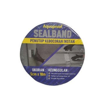 50 MM X 10 M / SEALBAND Tambal Seng Aluminium Flinkote Anti Bocor Roll