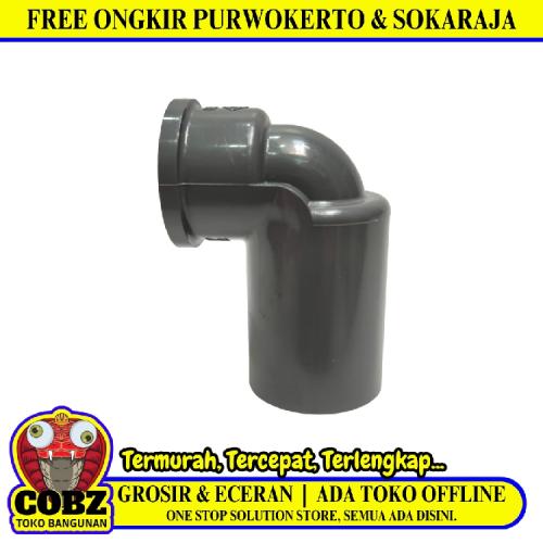 1/2 IN x 3/4 IN / RUCIKA MI Knee Keni L Drat Dalam Faucet Elbow Kuningan