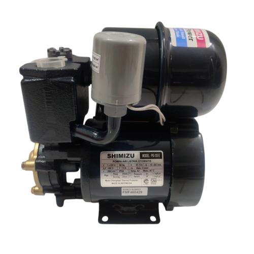 SHIMIZU PS135E Pompa Air Sumur Dangkal Semi Jet Pump Otomatis Set