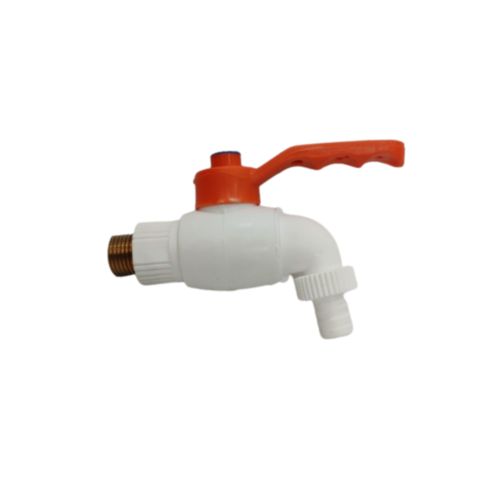 1/2 IN / NEW SOLIGEN Kran Air Tembok Taman Kamar Mandi Plastik PVC