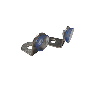 COBZ Ambalan Kaca Plat Penahan Papan Lemari Furniture Besi Biji