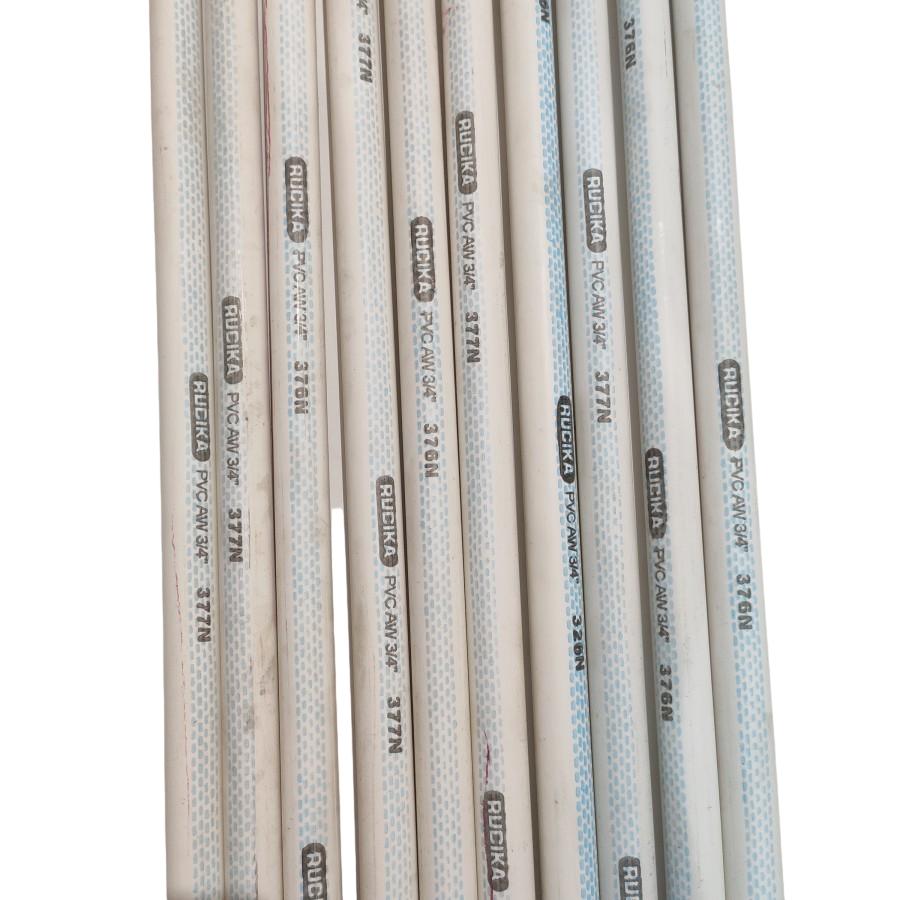 3/4 IN x 400 CM / RUCIKA AW Lis Biru Pipa Pralon Paralon PVC Putih Batang