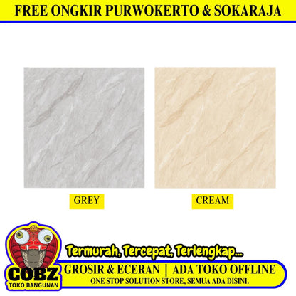 60 CM x 60 CM / ARNA ISVARA Granit Lantai Rumah Glossy Dus