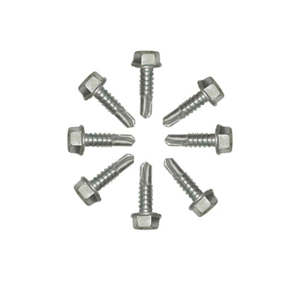 20 MM / TM Roofing Baut Sekrup Atap Baja Ringan Putih Biji