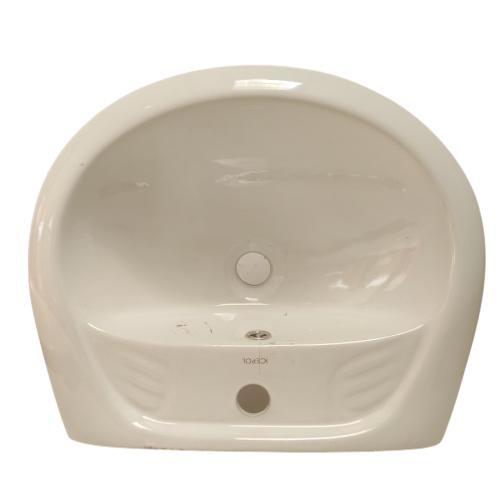 50 CM X16 CM X42 CM / ICEPOL Wastafell Tempat Cuci Tangan Putih Keramik