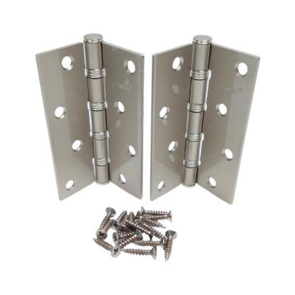 4 IN / GOMEO Engsel Kupu-Kupu Pintu Jendela Hinge Stainless Set