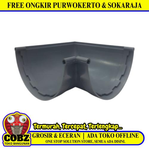 8 IN / TM Elbow Knee Keni L Sambungan Fitting Pipa Belah PVC