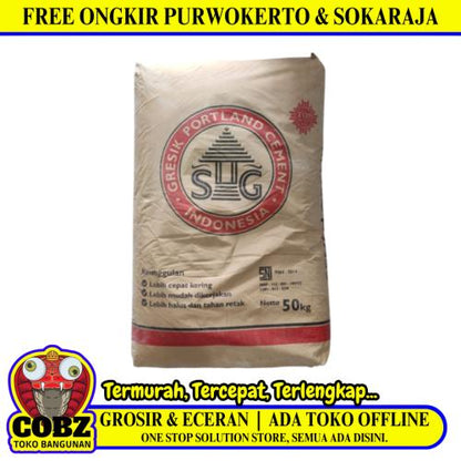 50 KG / GRESIK PCC Semen Abu Abu SNI Sak