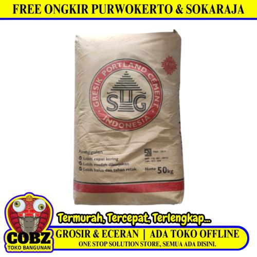 50 KG / GRESIK PCC Semen Abu Abu SNI Sak