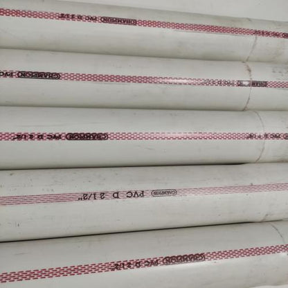 2 1/2 IN / CHAMPION D Lis Warna Pipa Pralon Paralon PVC Putih Batang