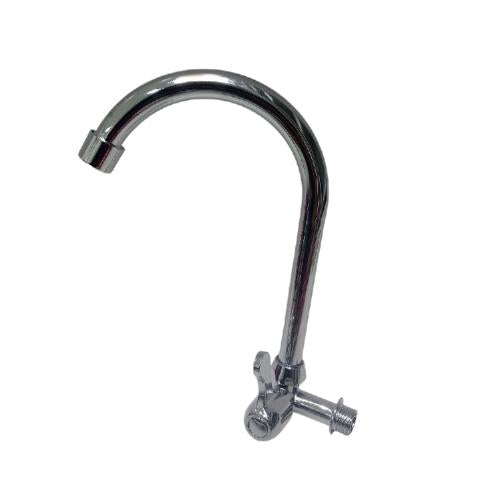 1/2 IN / FIONI 1852 Kran Angsa Sink Bak Cuci Piring Tembok Stainless