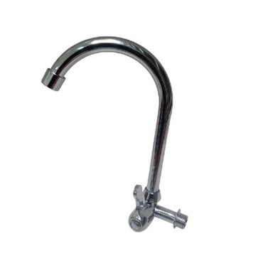 1/2 IN / FIONI 1852 Kran Angsa Sink Bak Cuci Piring Tembok Stainless