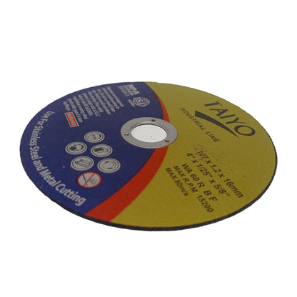 4 IN/TAIYO WA60RB Metal Grinding Mata Gerinda Potong Cutting Besi Baja