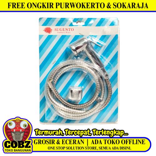 1/2 IN x 120 CM / AUGUSTO 127 Jet Shower Cebok Toilet Stainless Set