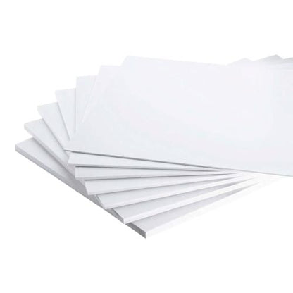 3 MM x 122 CM x 244 CM / TM Papan PVC Foam Board White Lembar