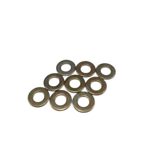 8 MM / TM Ring Plat Washer Plate Baut Sekrup Bulat Kuning Biji