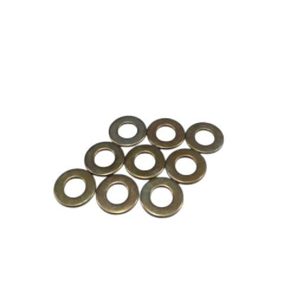 8 MM / TM Ring Plat Washer Plate Baut Sekrup Bulat Kuning Biji