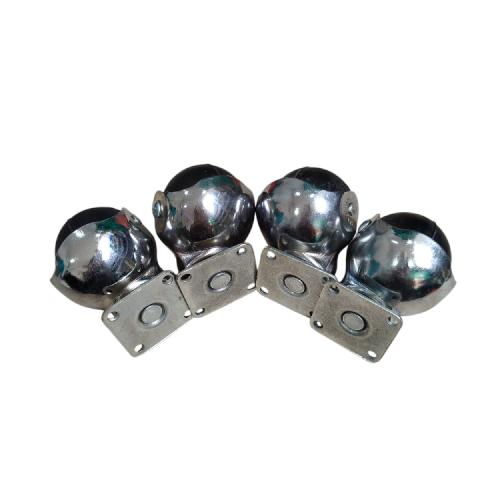 2 IN / SKK TG-50B TURBO Roda Hidup Trolly Bulat Plat 50 MM Karet Warna 4 Pcs Dus