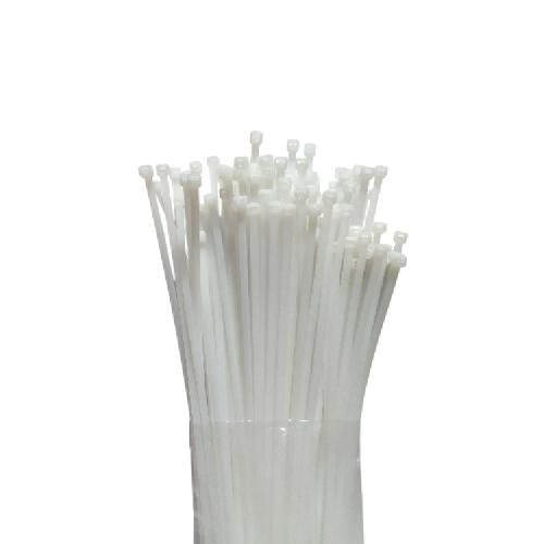 4.8 MM x 400 MM / MIKOTEK Kabel Cable Ties Tali Ripet 40 CM Putih Pack