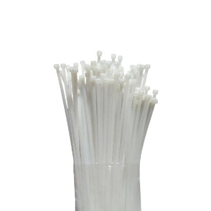 4.8 MM x 400 MM / MIKOTEK Kabel Cable Ties Tali Ripet 40 CM Putih Pack