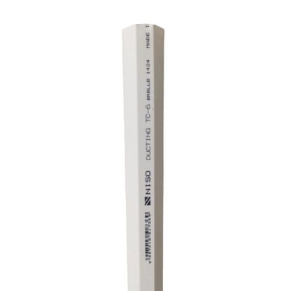TC - 6 / NISO Wire Protector Penutup Kabel Duct 6 MM Putih Batang