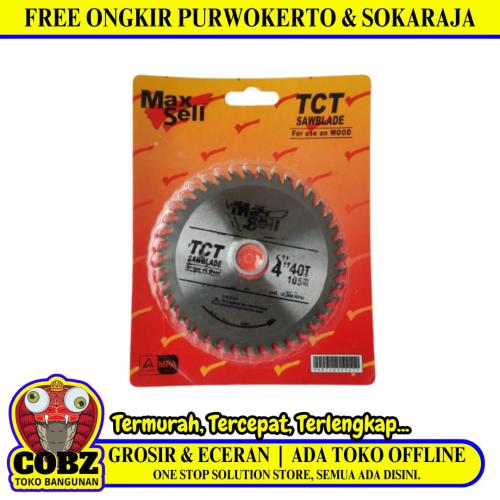 4 IN x T 40 / MAX SELL Circular Saw Mata Gerinda Potong Kayu Wood Cutting