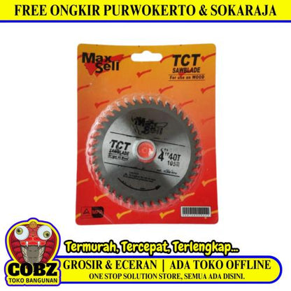 4 IN x T 40 / MAX SELL Circular Saw Mata Gerinda Potong Kayu Wood Cutting