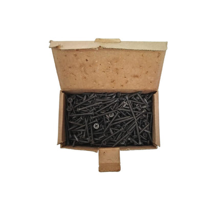 #6 X 1 1/2 IN / TWO TIGER KING Sekrup Gypsum Screw Plafon Board GRC Hitam Dus