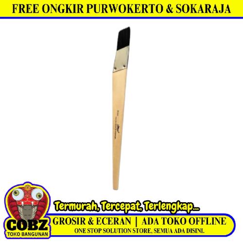 25 MM / PRIMA Kuas Lukis Tembok Kayu Besi Air Acyrlic Paint Brush