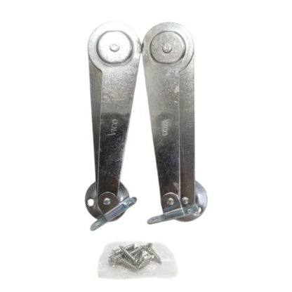 9 IN / VICO Tangan Gareng Engsel Salon Penahan Jendela Stainless Set