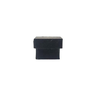 2 CM x 2 CM / TM Karet Pengaman Kaki Rak Besi Hollow Holo Kotak